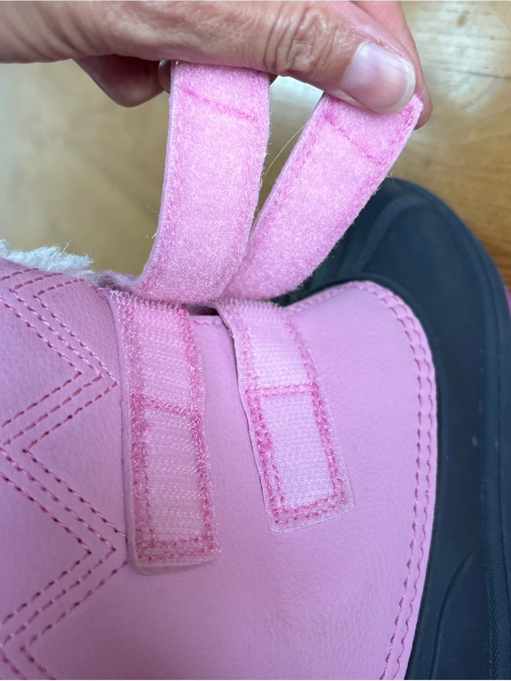 Cat & Jack Denver toddler winter boots Pink Snow Little Girls Waterproof Sz 10